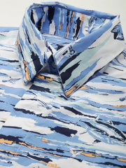 Men Multi Printed Casual Shirt-PERRYPRINT-1850-Multi