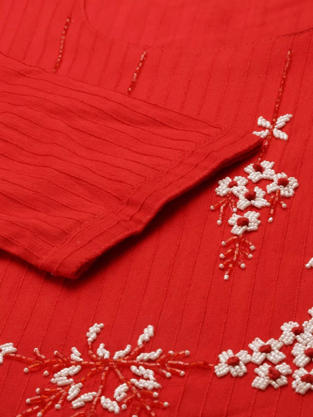Red Cotton Kurta: Classic Indian Kurtas for Everyday Wear