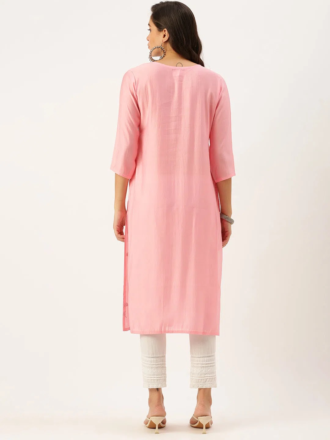 Mustard Cotton Indian Kurtas for Women - Printed Kurta Design