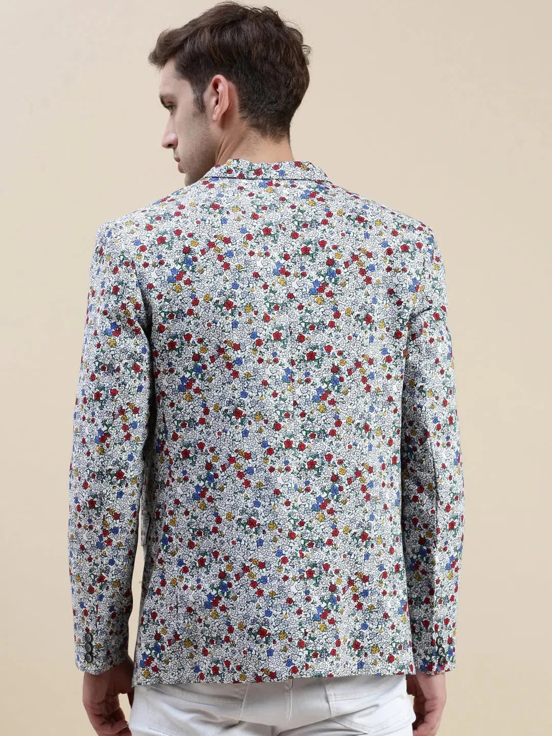 Multi Printed Men's Casual Cotton Blazer | Modi Jacket Style