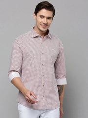 Men White Printed Casual Shirt-RTRPRINT-4838-White