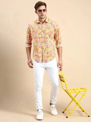 Men Multi Printed Casual Shirt-GURJANPRINT-5408-Multi