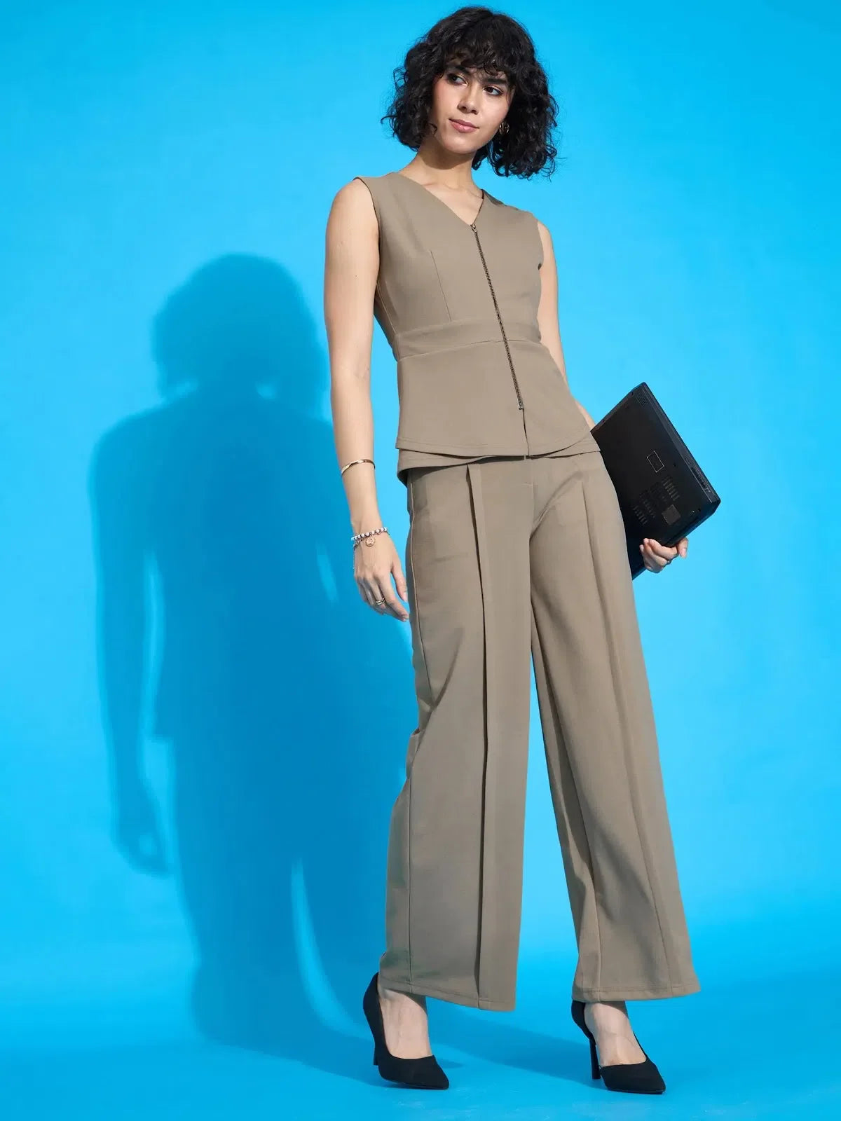 Elegant Beige Co Ord Sets for Women | 2 Piece Sets