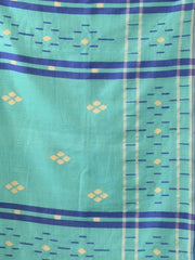 Yellow Cotton Saree With Nakshi Zari Borders-MA66BCT431600031