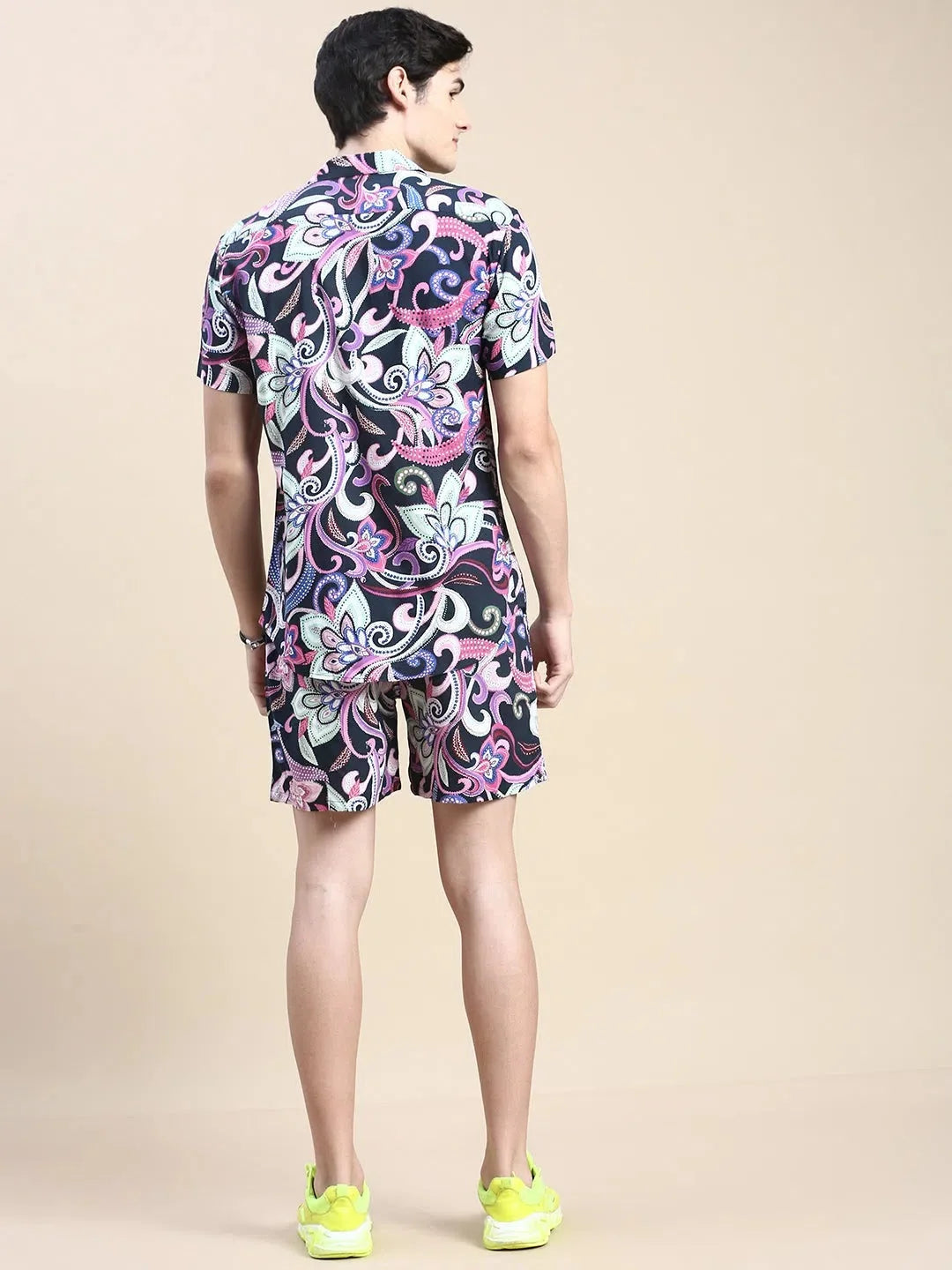 Men's Multi Printed Casual Co ord Set | Two Piece Sets Fashion