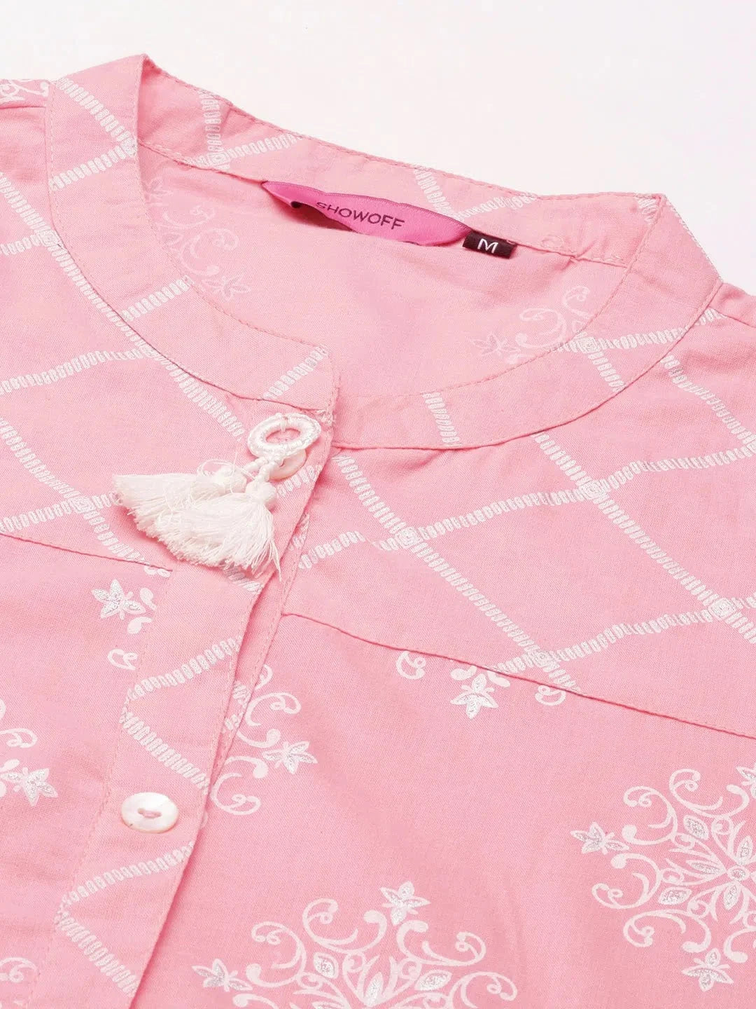 Solid Pink A-Line Kurta: Shop Stylish Indian Kurtas Online