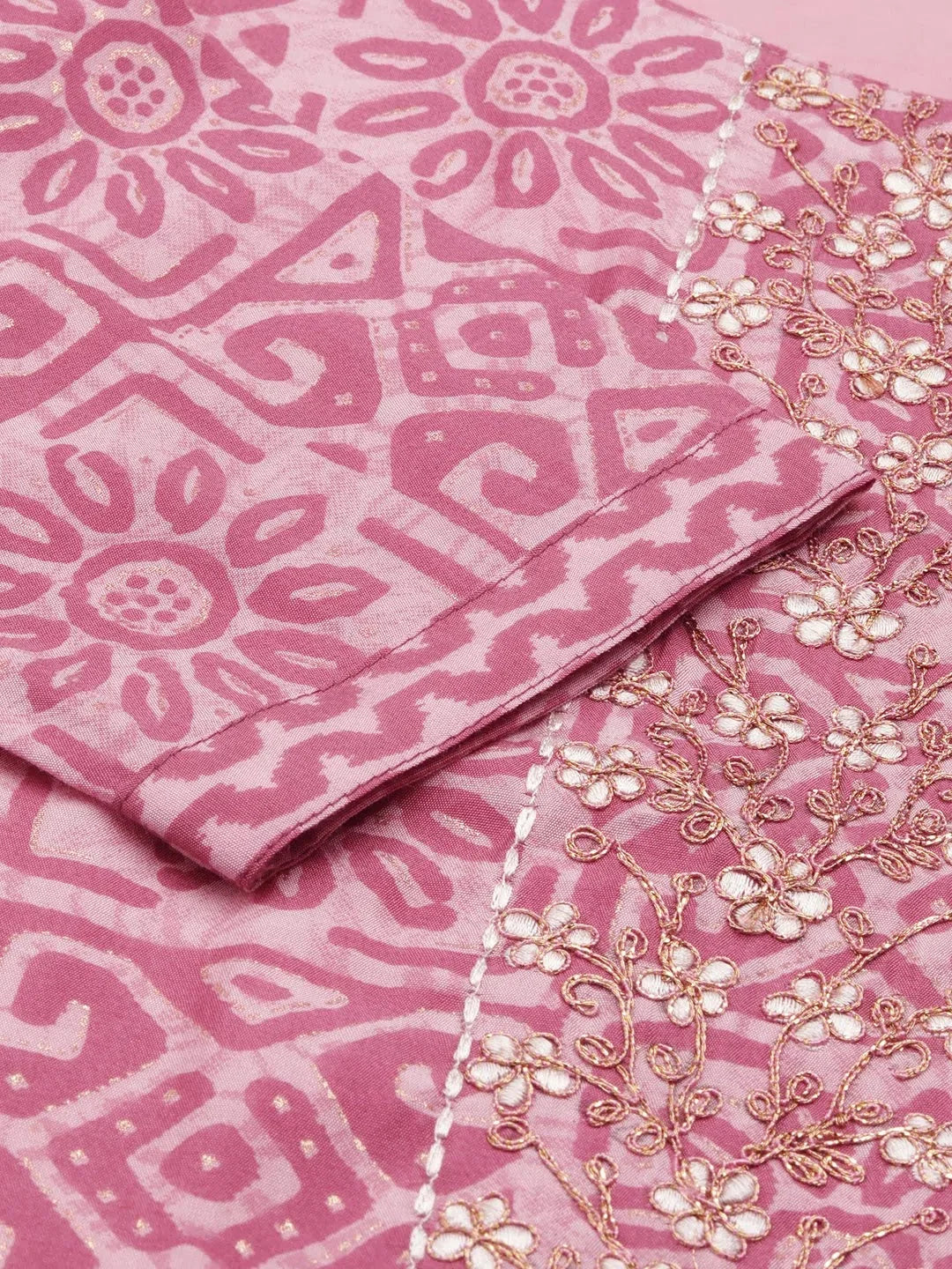 Purple Printed Kurta Set | Designer Women's Indian Kurta Sets