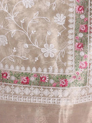 Multicolor Abstract Hand Painted Pure Silk Handwoven Soft Saree-MA64SL3000064