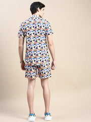 Men Multi Printed Casual Co ord Set-AM-90-01-Multi