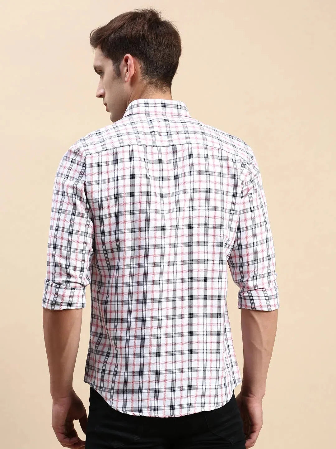 Men's Multi Checked Cotton Shirt | Stylish Casual Wear