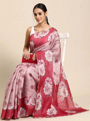 Nature-Inspired Queen? Charm Saree-SZ-DGTRIJAL2-PN-2151