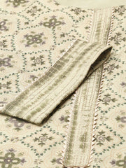 Women's Olive Printed Kurta SetKC-801-Olive