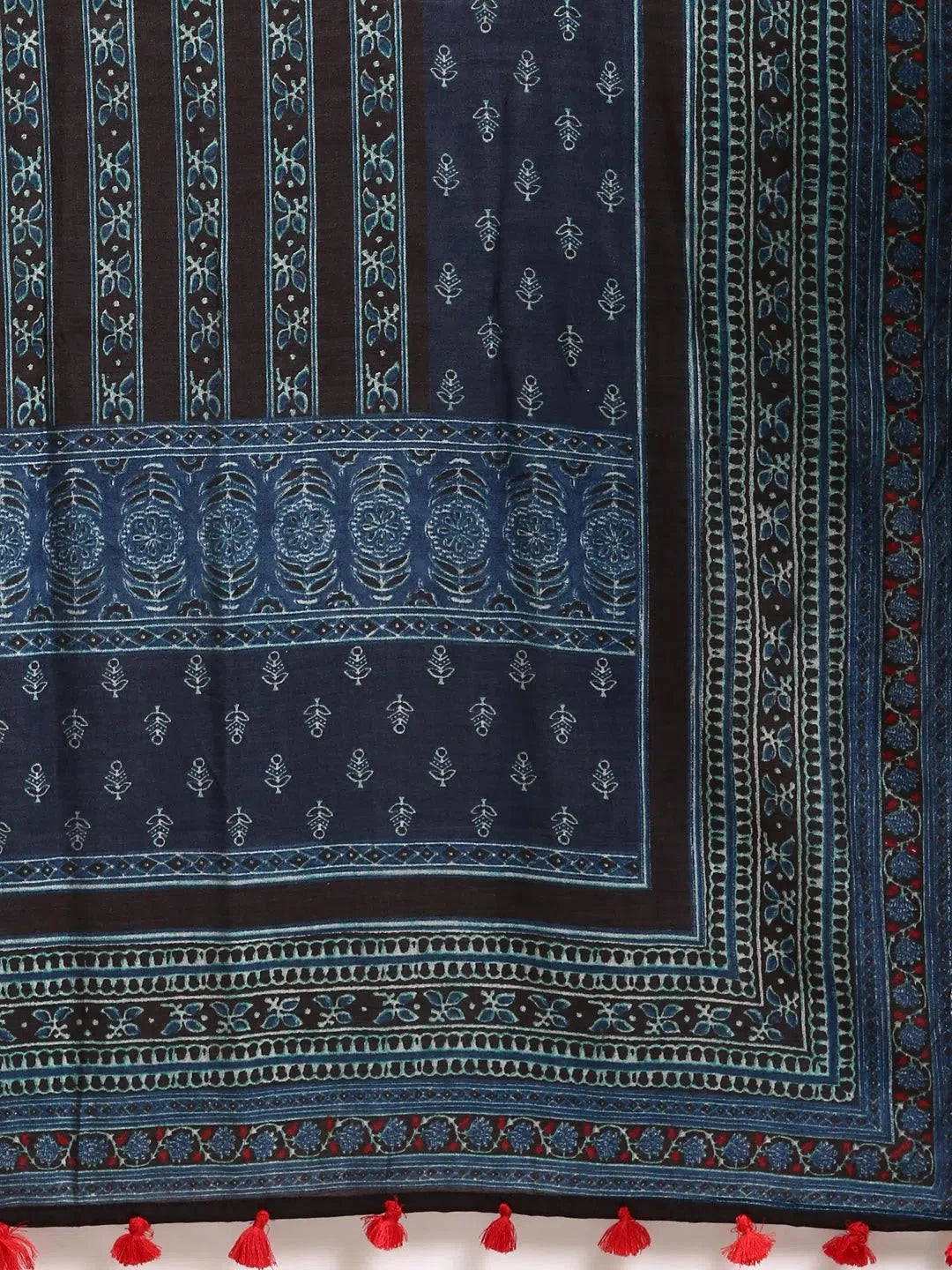 Blue Printed Kurta Set | Women's Indian Cotton Kurta Sets
