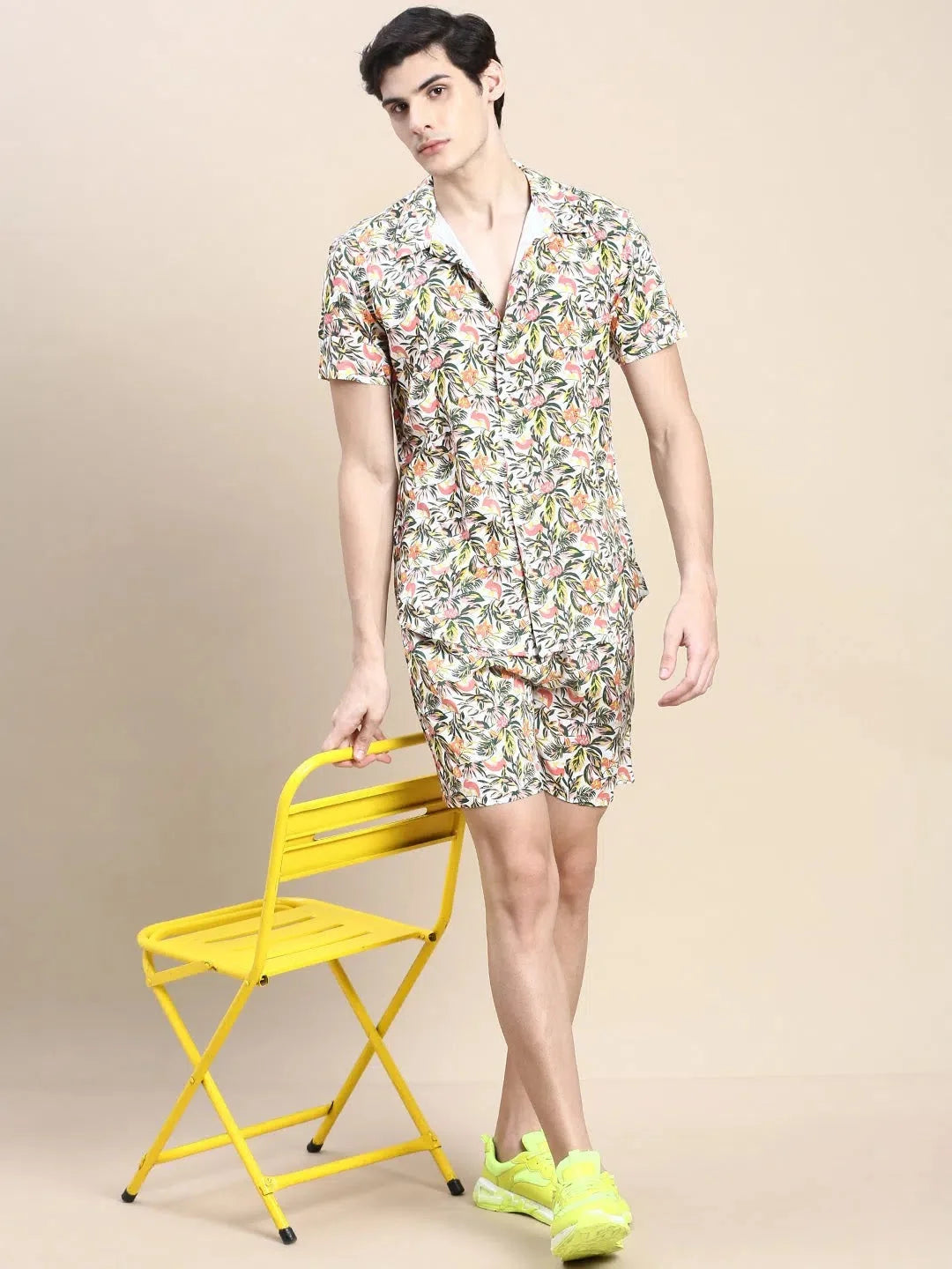 Men's Multi Printed Casual Co ord Set | Mens Two  | Editor's Pick