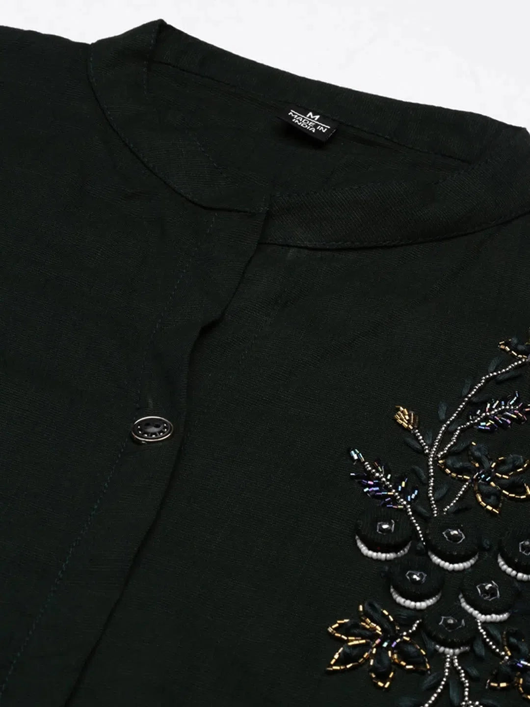 Green Solid Women's Kurta Set | Cotton Indian Kurta Sets