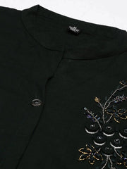 Women's Green Solid Kurta SetKC-3308-Green