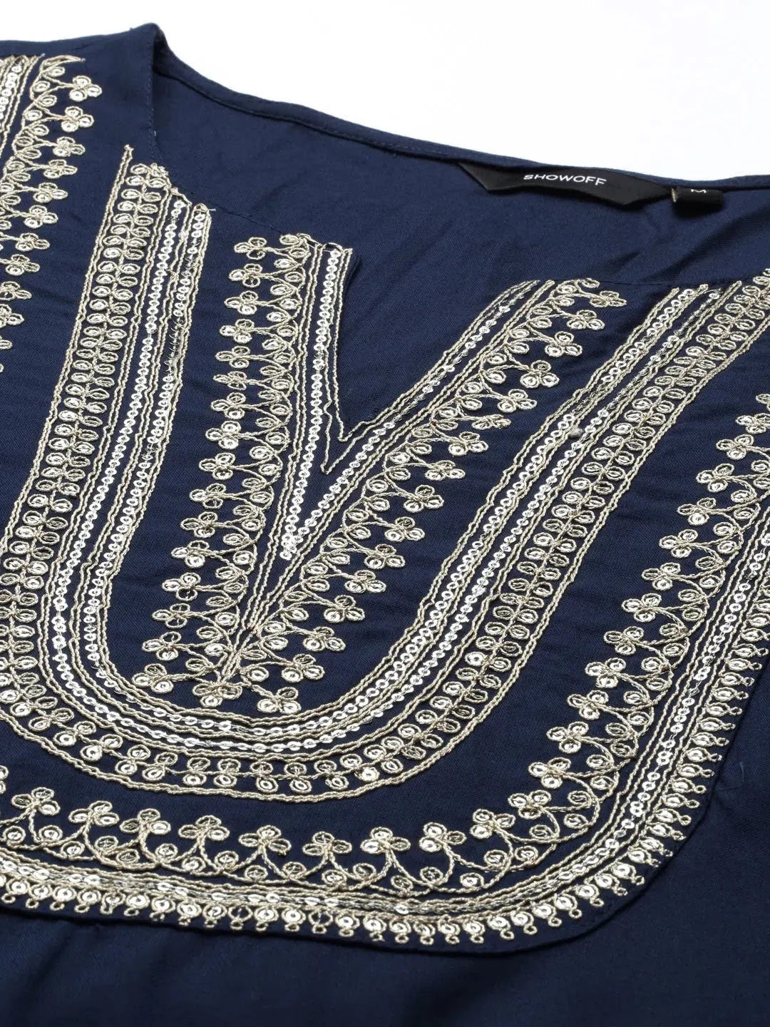 Teal Solid Cotton Kurta Set for Women | Indian Kurta Set