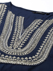 Women's Teal Solid Kurta Set-RF-1870-Teal