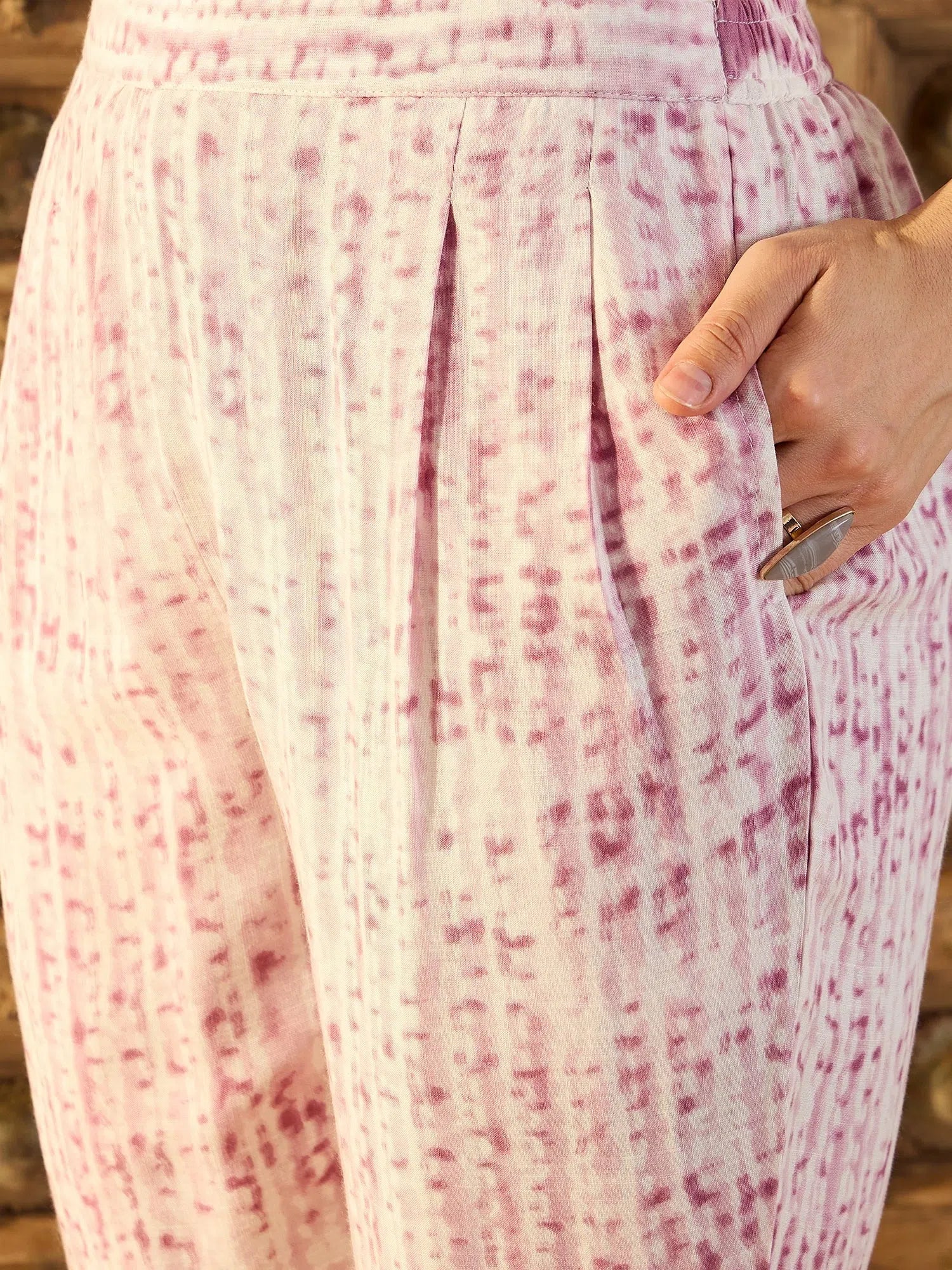 Lavender Tie Dye Co Ord Set -  Womens Co Ord Sets Online
