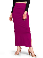Women's Magenta Pink Lycra High Rise Saree Shapewear-23-PL-MAGENTA PINK
