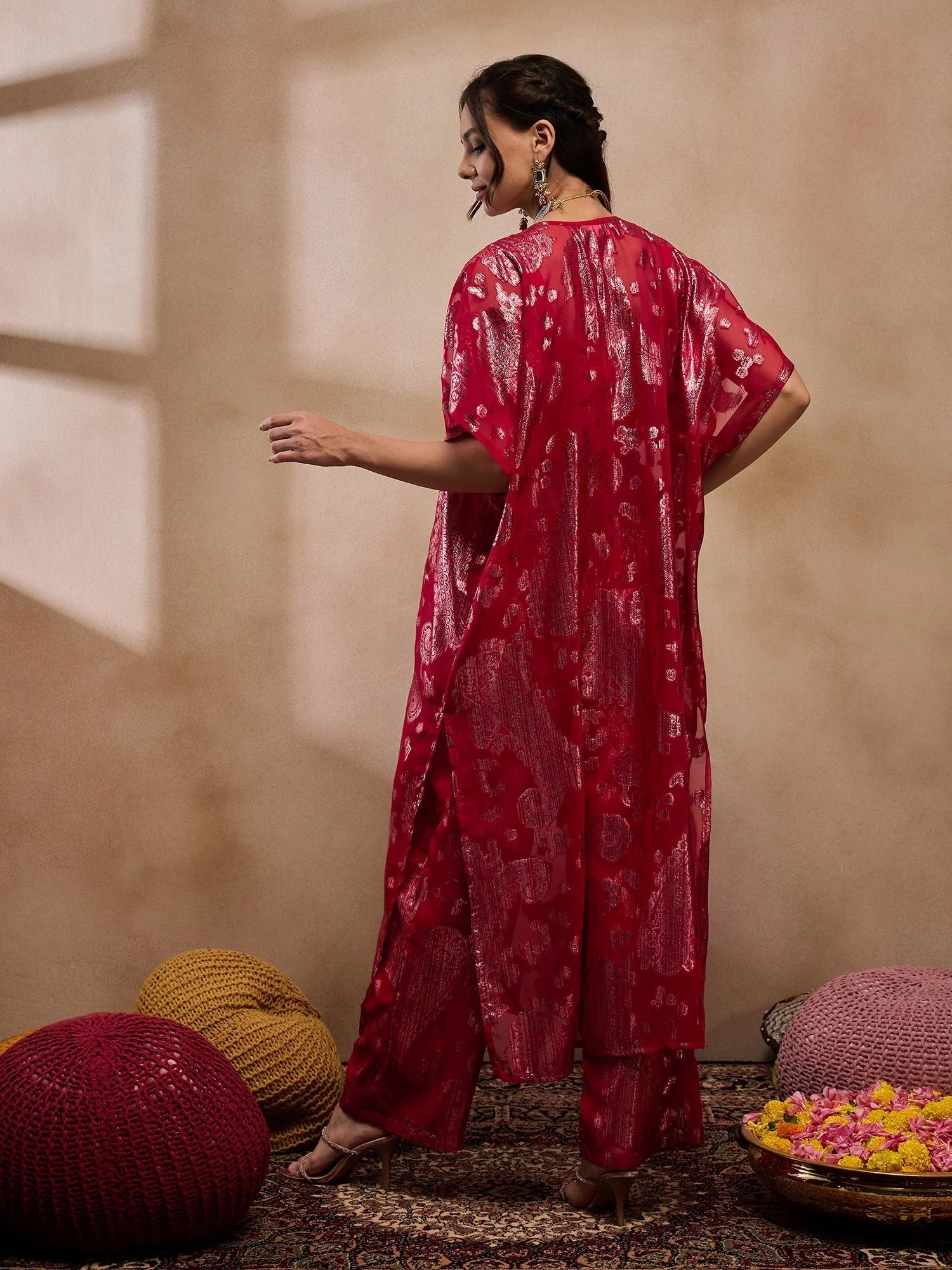 Red Kaftan With Pants: Shop Women's Kaftan Dresses Online Now
