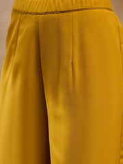 Kurta With Sharara In Yellow Color