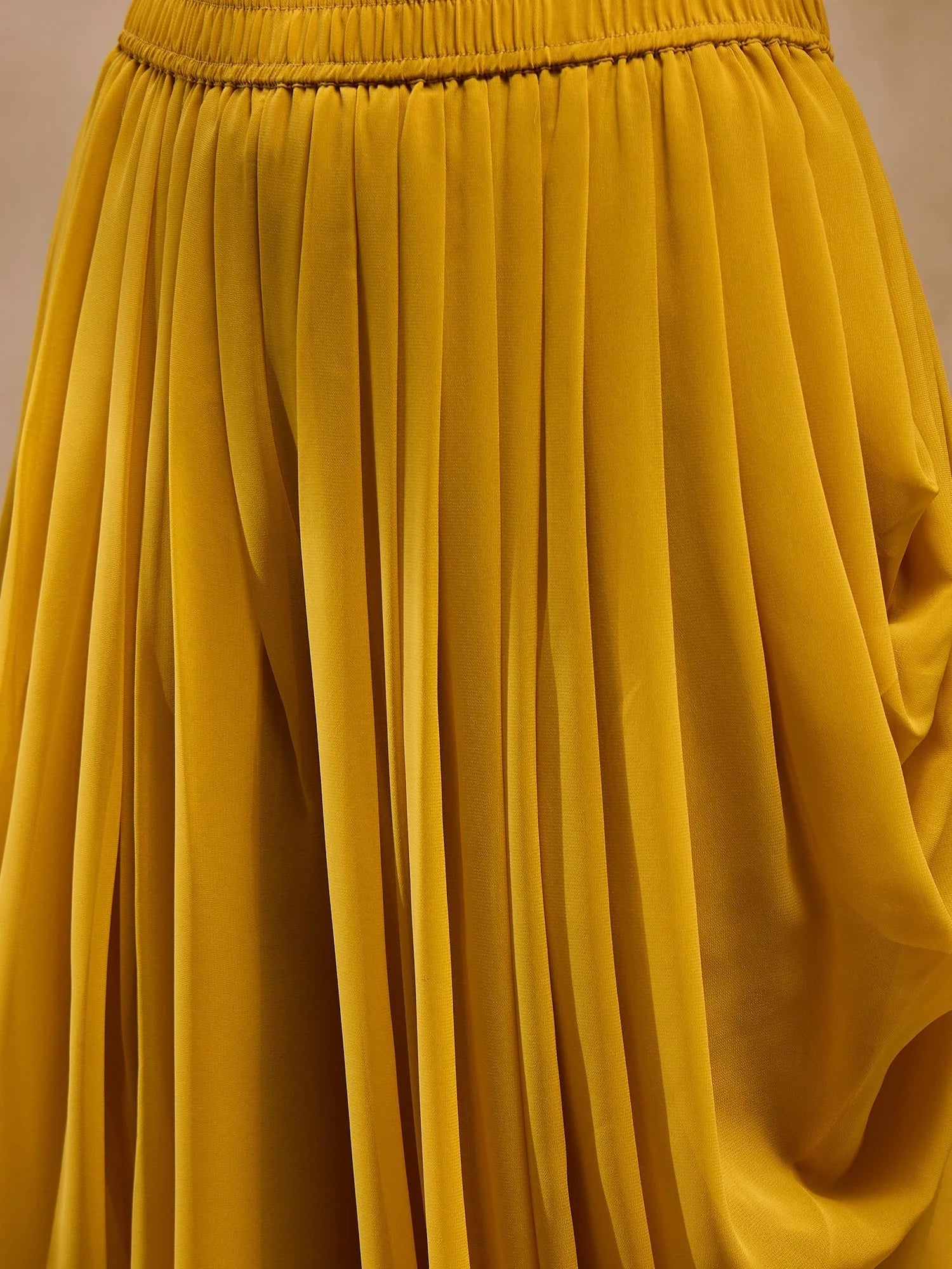 Yellow Flare Kurta Dhoti Pants - Women's Dhoti Pants Outfit