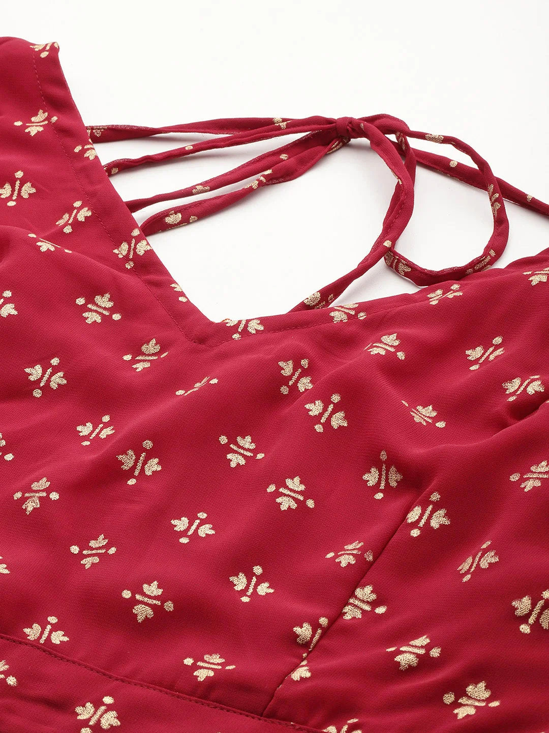 Foil Printed Lehenga Choli | Traditional Indian Lehenga for Women