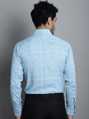 Men's Geomatric Printed Formal Styled Shirts