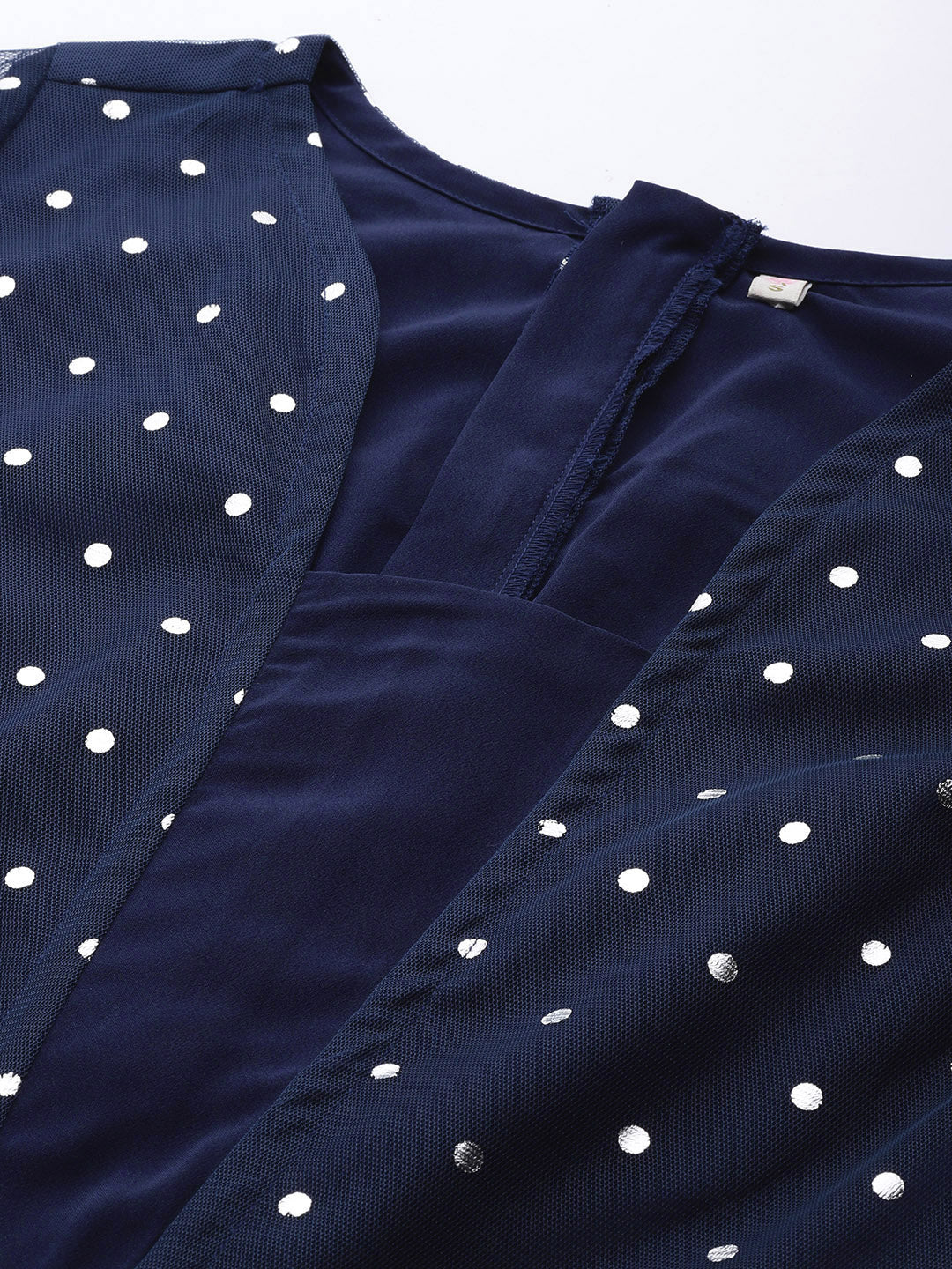 Navy Polka Dot Jumpsuit - Trendy Women's Jumpsuits Online