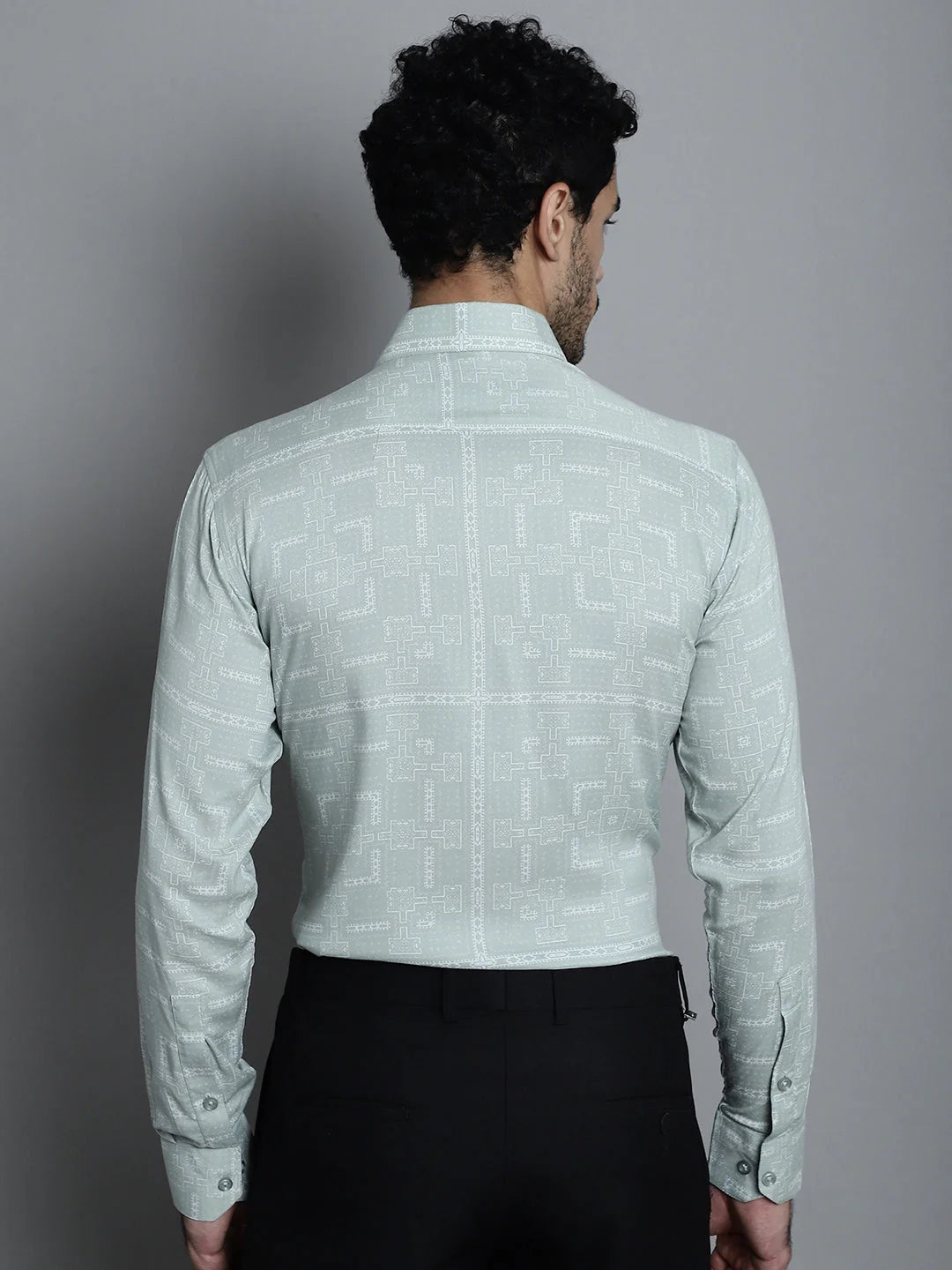 Geometric Printed Formal Shirts - SF 897| Mens Shirt Online