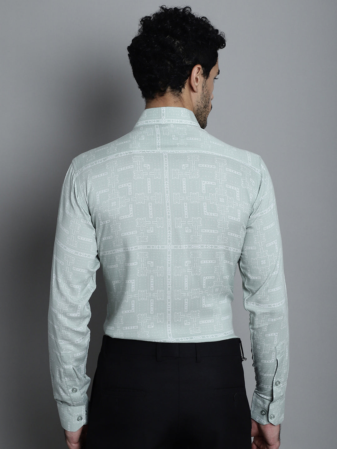 Geometric Printed Formal Shirts - SF 897| Mens Shirt Online