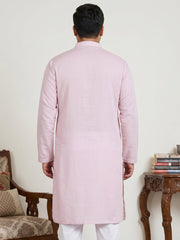 Floral Embroidered and Sequins Kurta ( KO 5140Purple  )
