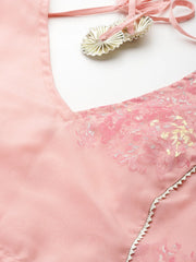 Printed Khari Print Ready to Wear Lehenga & Blouse With Dupatta-AHBLSKDU-COMBO-923