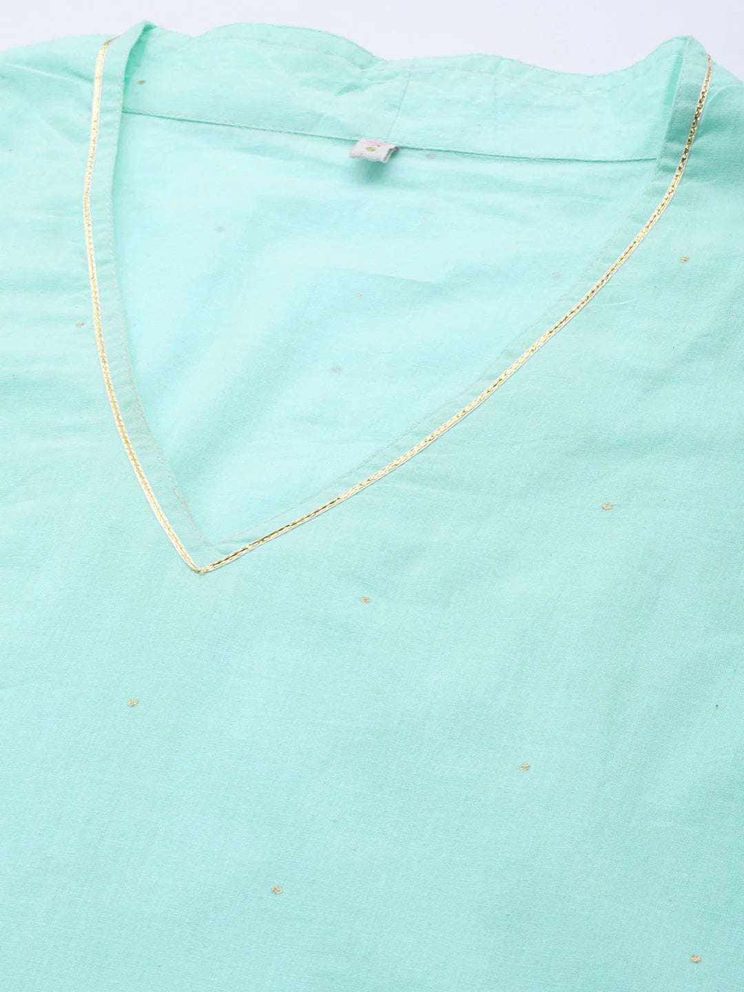 Blue Cotton Printed Indian Kurta - Stylish Short Kurti Design