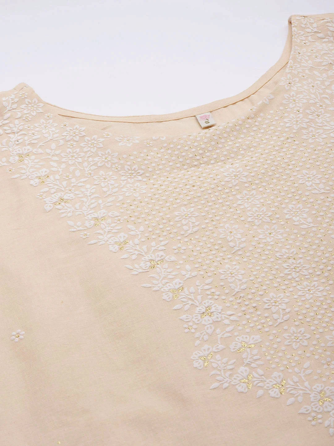 Brown Cotton Printed Kurta Palazzo Set | Palazzo Pants Set