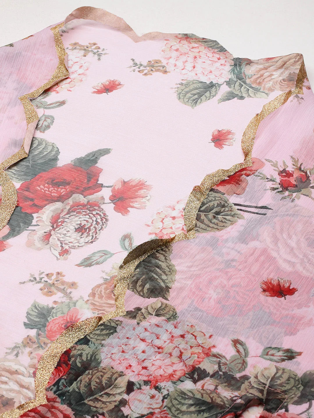 Silk Ethnic Top & Palazzo Co ord Sets with Shrug