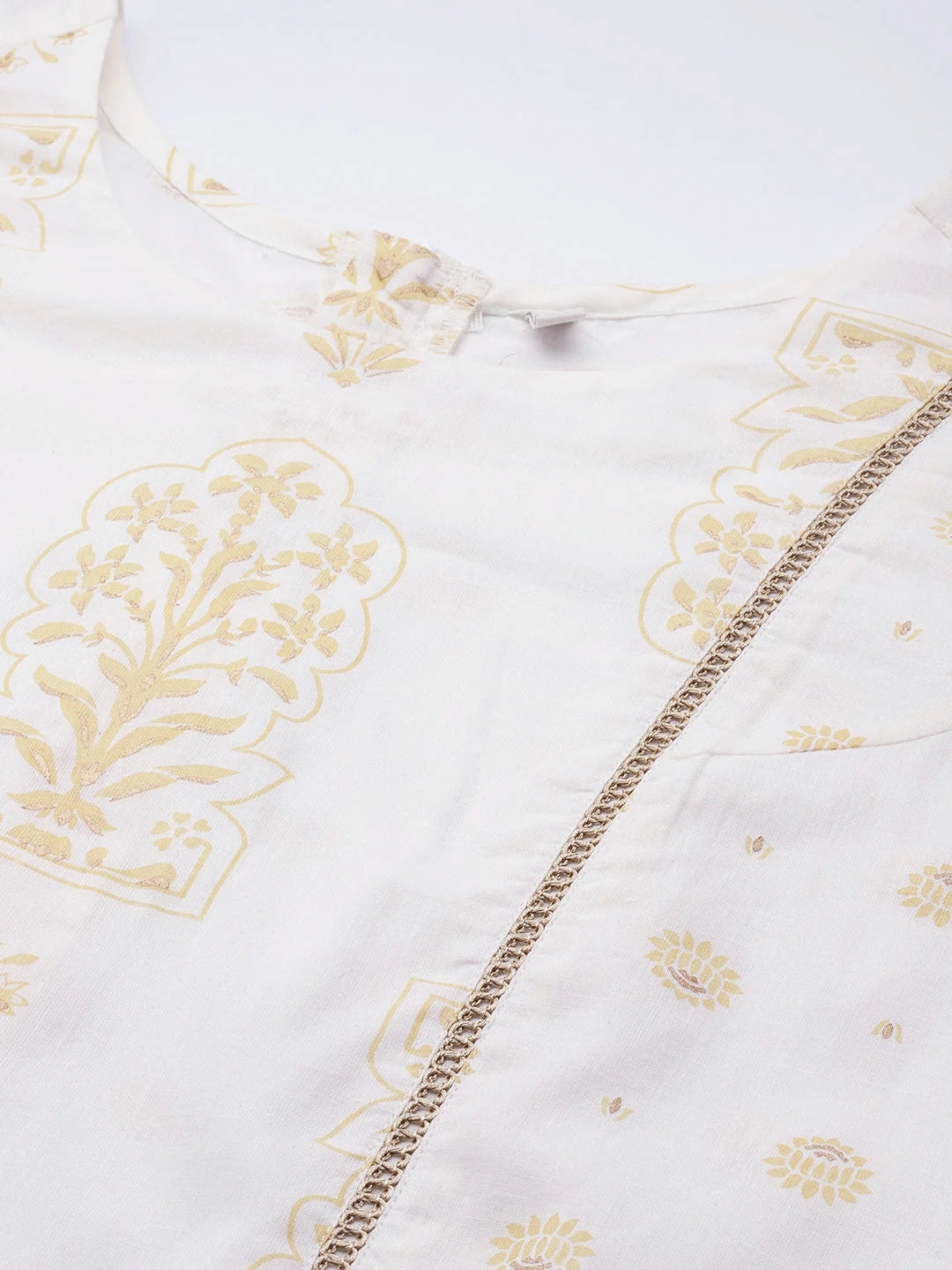 Cotton Printed Jumpsuit with Tie | Women's One-Piece Outfits