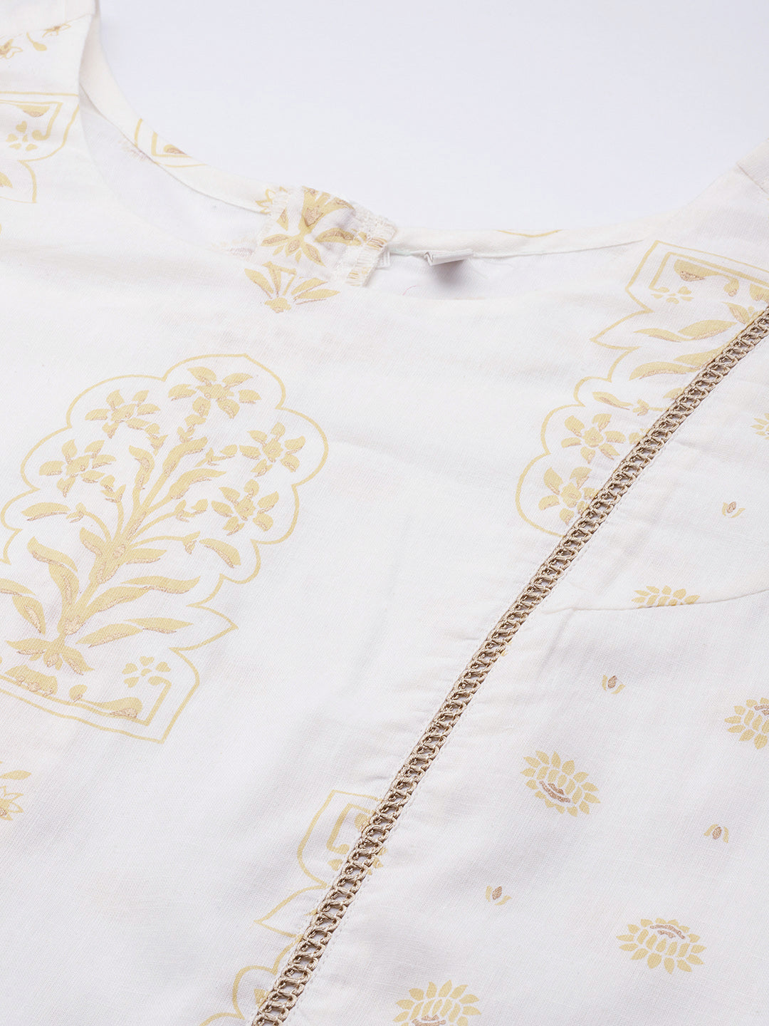 Cotton Printed Jumpsuit with Tie | Women's One-Piece Outfits