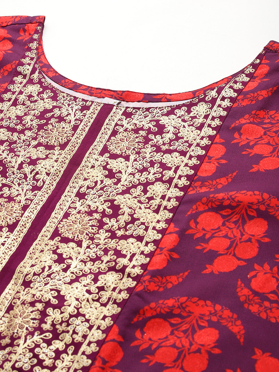 Floral Kurti Sharara Set - Elegant Two Piece Sets For Women