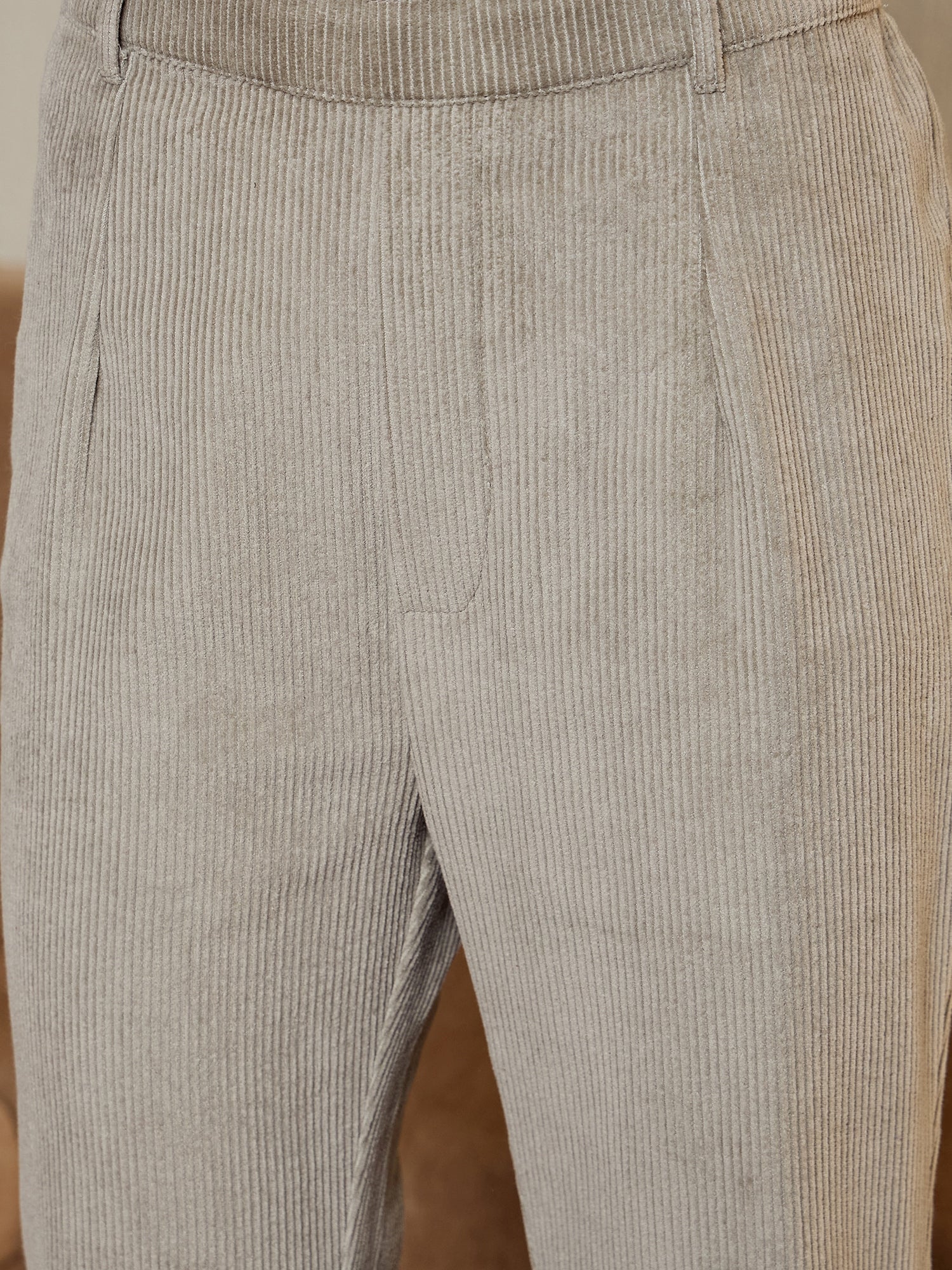 Grey Corduroy Bell Bottoms & Waistcoat - Women's Western Wear