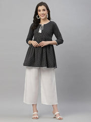 Women's White Rayon Straight Solid Pant/Slim Pant-3255WHITE