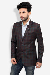 Cotton Blazer for Men - Multicolor | BLDU30004M