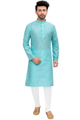 Cotton Kurta for Men - Green | KPPDJQG44
