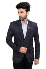 Cotton Blazer for Men - Multicolor | BLDU26003B