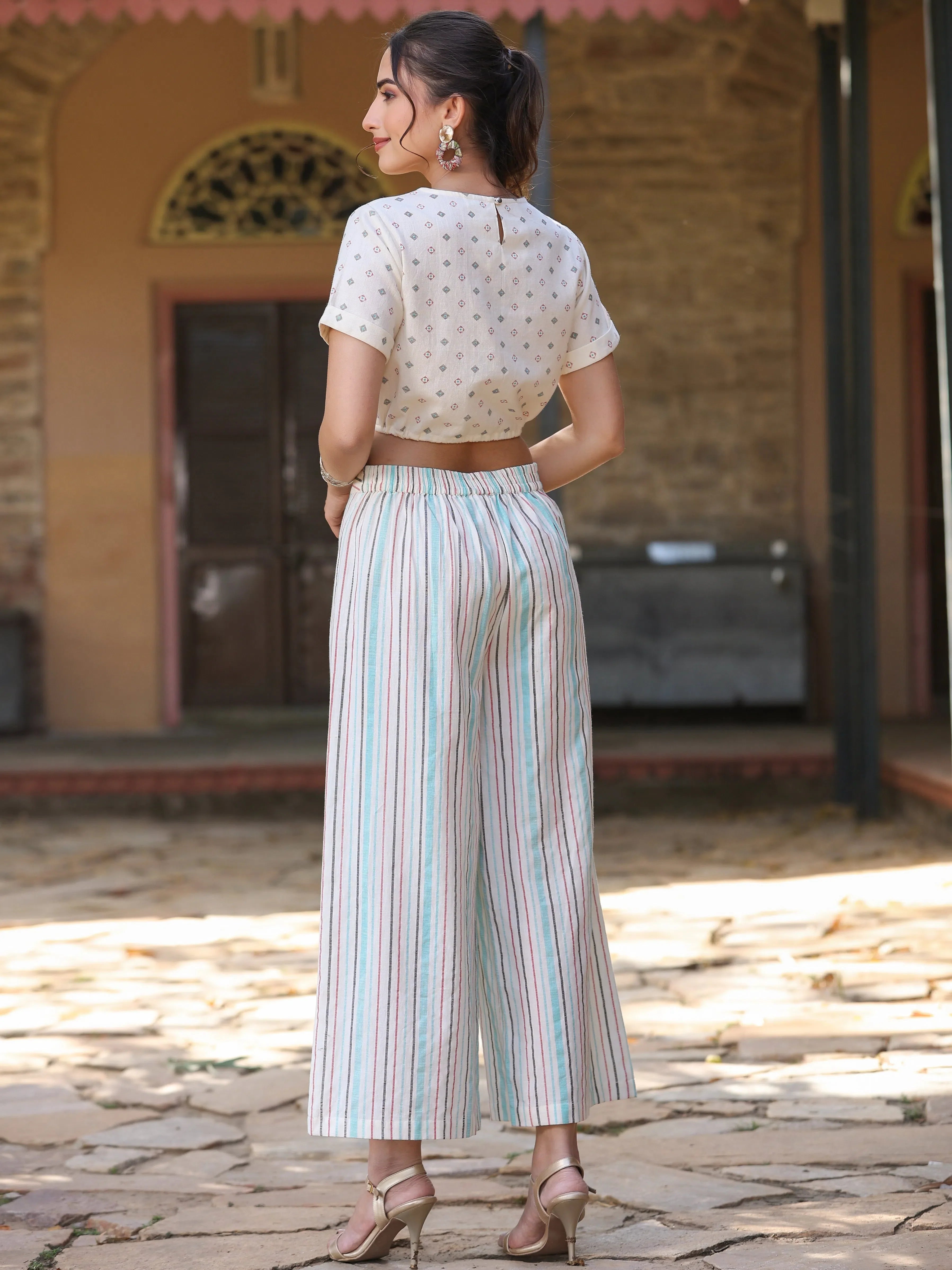 Cotton Flex Suit Set: Indian Suits for Women with Print