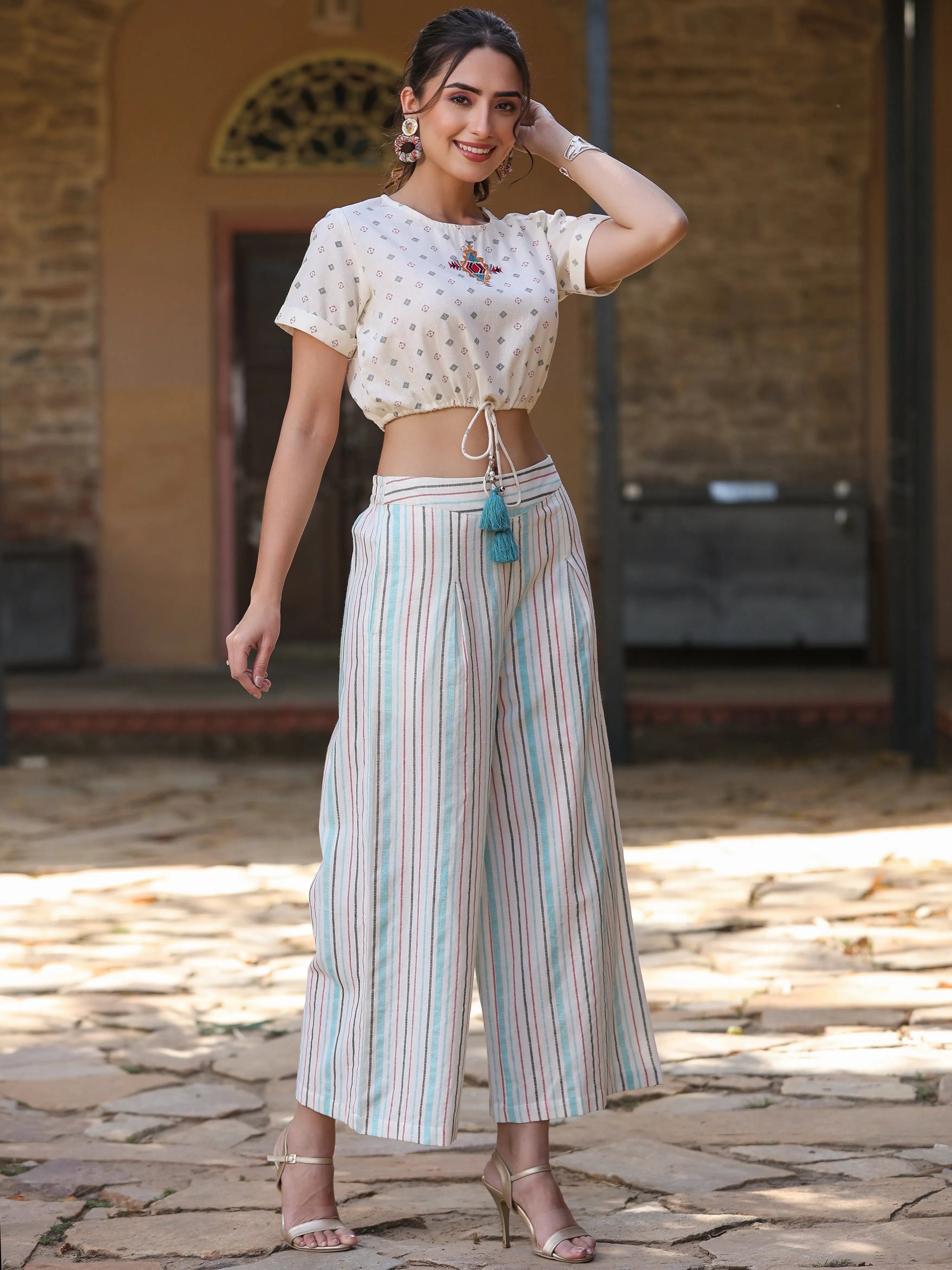 Cotton Flex Suit Set: Indian Suits for Women with Print