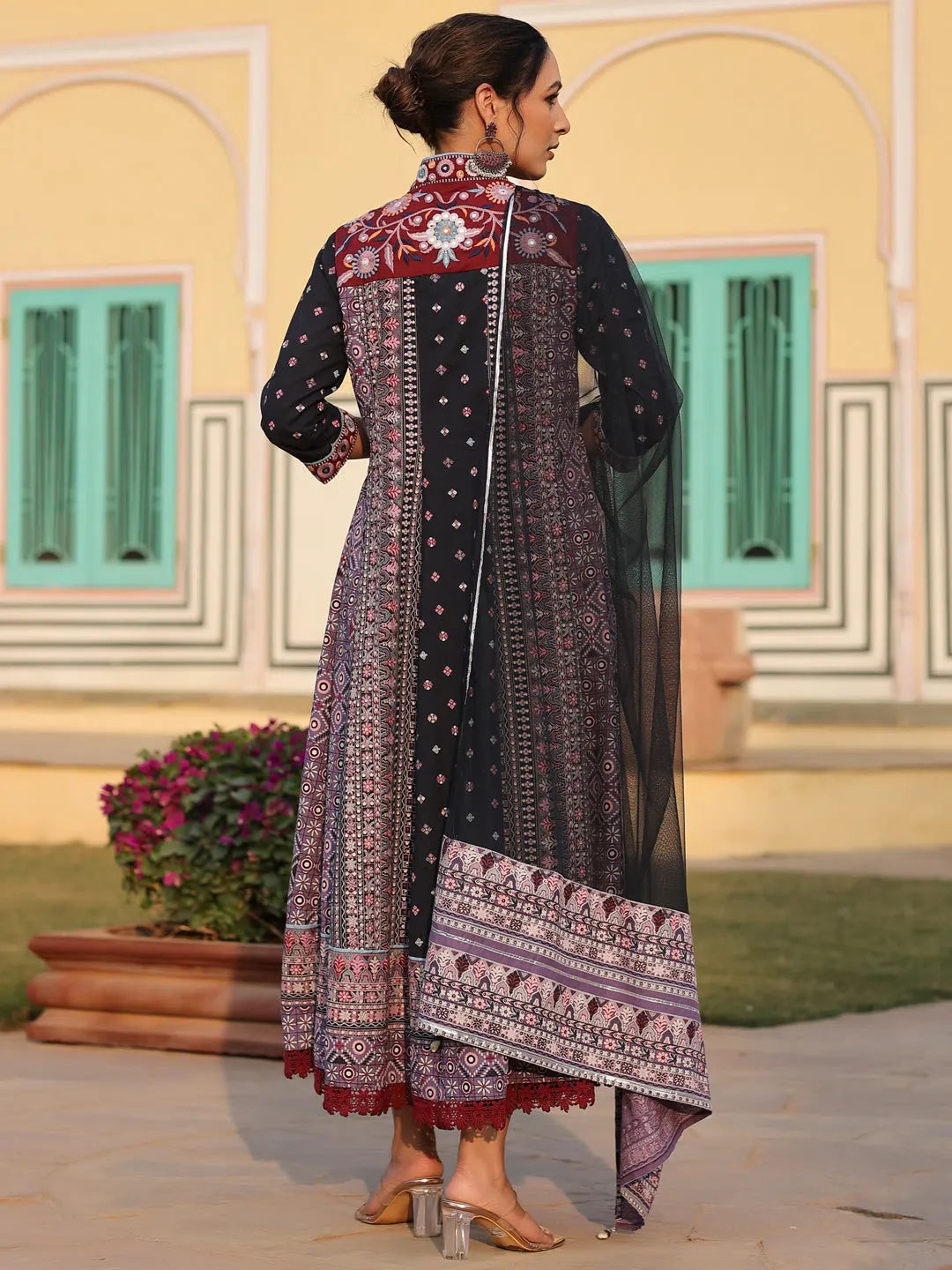 Embroidered Tribal Kurta Set - Indian Kurta for Women