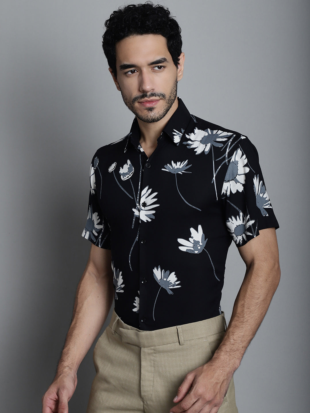 Men's Floral Printed Formal Shirts - Stylish Mens Shirt Designs
