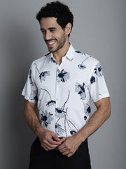 Men's Floral Styled Printed Formal Shirts